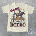 Rodeo 90s Graphic Cowboy T-shirt Vintage 2000s Graphic Western Shirt Retro Cool Tee Rodeo Relaxed Adult Unisex Shirt Wild...