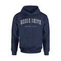 Rodeo Drive Beverly Hills Unisex Classic Hoodie Sweatshirt Cotton Fabric T-Shirts | GrindPrints.com