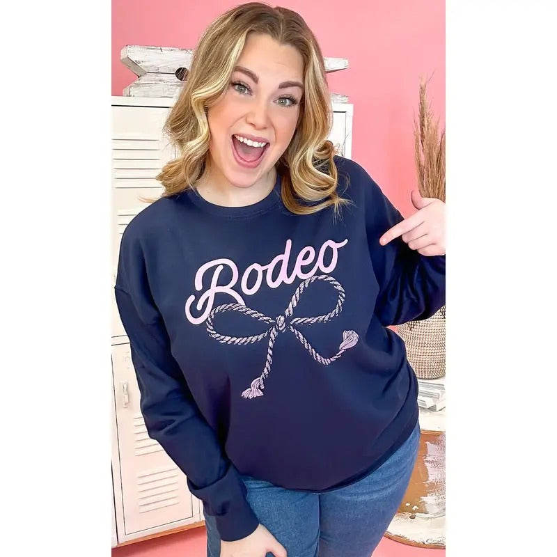Rodeo Rope Bow Sweatshirt T-Shirts, Hoodie | GrindPrints.com