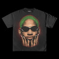 Rodman Big Face Tee Retro Cotton T-Shirt Hoodie, Sweatshirt | GrindPrints.com
