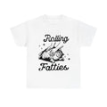 Rolling Fatties Cat TShirt, Funny Cat Graphic Shirt, Cat Lovers Gift Hoodie, Sweatshirt | GrindPrints.com