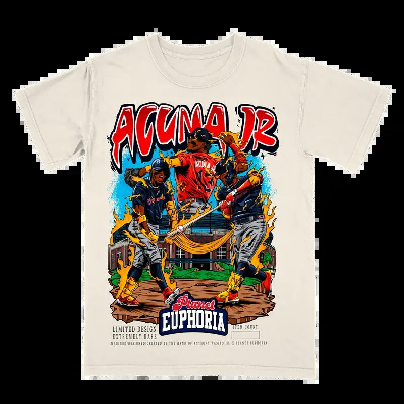 Ronald Acuña Jr. V2 Tee - Gift For Fan - Men's Casual T-shirt - Menswear Hoodie, Sweatshirt | GrindPrints.com