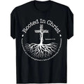 Rooted In Christ Pray T-Shirt Made in USA Hoodie, Sweatshirt | GrindPrints.com