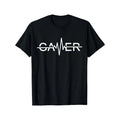 Round neck gamer print men's fashionable summer short-sleeved sports T-shirt, comfortable and versatile Hoodie, Sweatshirt