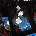 Roy Mustang T-Shirt Fullmetal Alchemist Lust FMA Anime Girl Black Shirt All Size Hoodie, Sweatshirt | GrindPrints.com