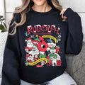 Rudolph Red Nose Reindeer Sweatshirt, Santa Rudolph Christmas T-Shirt, Christmas Movie Hoodie | GrindPrints.com