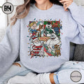 Rudolph Red Nosed Christmas Sweatshirt, Rudolph Movie Characters Shirt, Reindeer Cartoon Shirt, Rudolph Xmas Tee, Gift...