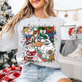 Rudolph Red Nosed Reindeer Sweatshirt, A Bit Of A Misfit Christmas T-Shirt, Rudolph Cartoon Characters Sweater, Holiday...