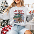 Rudolph The Red Nosed Reindeer Christmas Sweatshirt, Rudolph Xmas Sweatshirt, Rudolph Christmas Shirt, Christmas Movie...