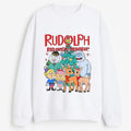 Rudolph the Red Nosed Reindeer Christmas Sweatshirt T-Shirts, Hoodie | GrindPrints.com