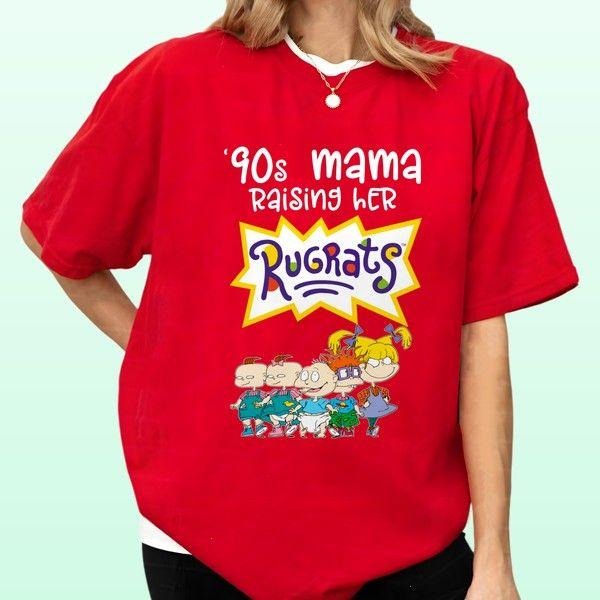 Rugrat T-shirt Cozy Relaxed Hiphop Style Oversized Trendy Gift For Him Hoodie, Sweatshirt | GrindPrints.com