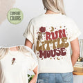 Run Little Mouse Comfort Colors Shirt, Trendy Rose Skeleton T-Shirt, Haunting Adeline Tee, Dark Romance Merch Shirt, Smut...