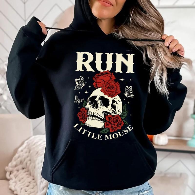 Run Little Mouse Sweatshirt, Haunting Adeline Sweatshirt, Dark Romance Merch, Smut Reader, Book Lover Gift, Bookish...
