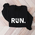 Run Sweatshirt, Matching Runner Group Sweater, Unisex Running Lover Gift Sweatshirt, Unisex Marathon Hoodie, Sport Lover...
