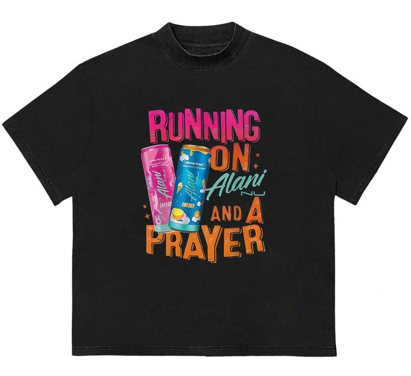 Running On Alani Energy Drink Alani Nu Alani T-Shirt Add Your Unique Twist Hoodie, Sweatshirt | GrindPrints.com