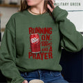 Running On Dr Pepper And A Prayer Sweatshirt Dr Pepper Inspired Sweatshirt Funny Dr Pepper Sweatshirt Vintage Dr Pepper...