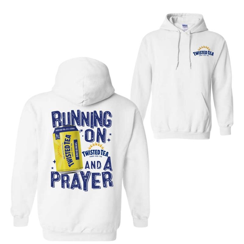 Running On Twisted And A Prayer 2 Sided T-Shirt Sweatshirt Hoodie, For Men And Women, Trendy Shirt | GrindPrints.com