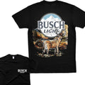Rustic Busch Light T-shirt Bold Hunting and Nature Casual Womenswear ,Men Top Hoodie, Sweatshirt | GrindPrints.com