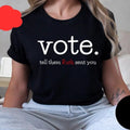 Ruth Bader Ginsburg Shirt, Vote Tell Them Ruth Sent You, Women's Rights Equality Shirt, Unisex Short Sleeve Tee Shirt,...