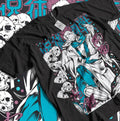 Ryomen Sukuna Jujutsu Kaisen Fushiguro Toji T-Shirt S-4XL Anime Horror Short Sleeve Hoodie, Sweatshirt | GrindPrints.com
