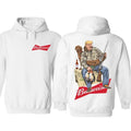 [SALE UP TO 45%] Trump Hunter with Budweiser Beer Lover Hoodie Classic Cotton, Trump Hunter Beer Lover Shirt for Father's...