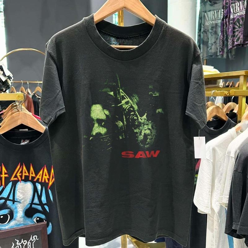 SAW 2004 RARE WASHED BLACK TSHIRT Hoodie, Sweatshirt | GrindPrints.com