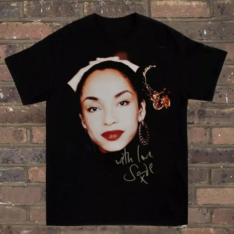 SAde Adu Signature T-Shirt Unisex Tee For Men Women Hoodie, Sweatshirt | GrindPrints.com