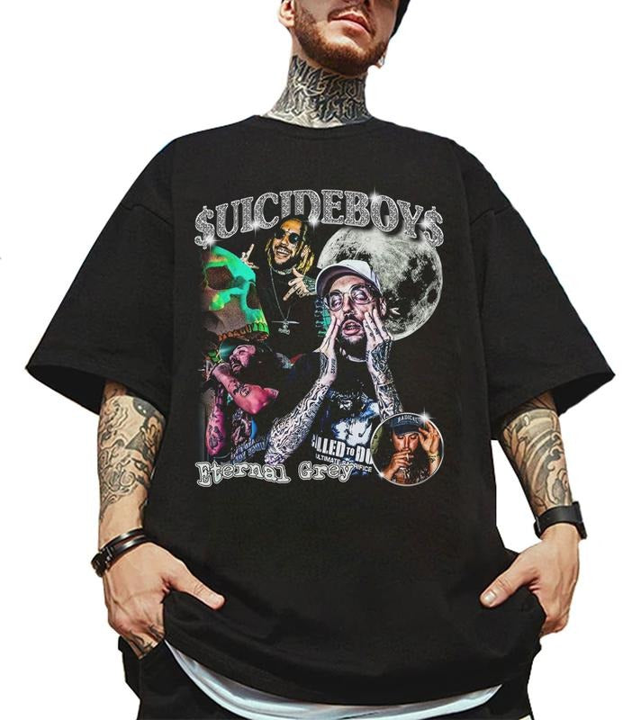 SB Vintage Bootleg Rapper Graphic Tee Hoodie, Sweatshirt | GrindPrints.com