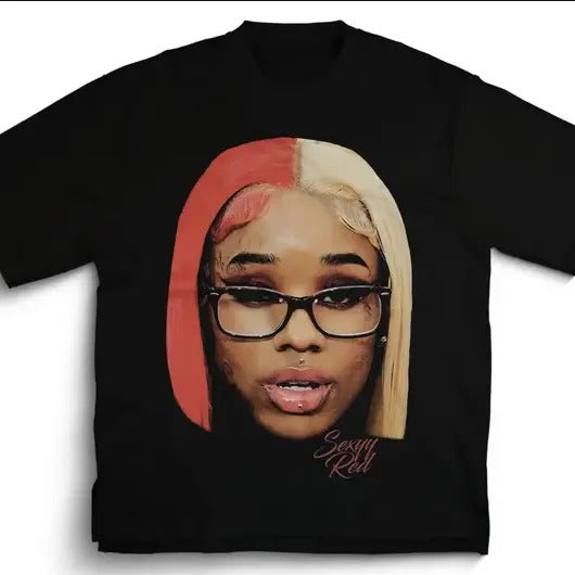 SEXYYY RED Big Face Hip Hop Music T-Shirt Hoodie, Sweatshirt | GrindPrints.com