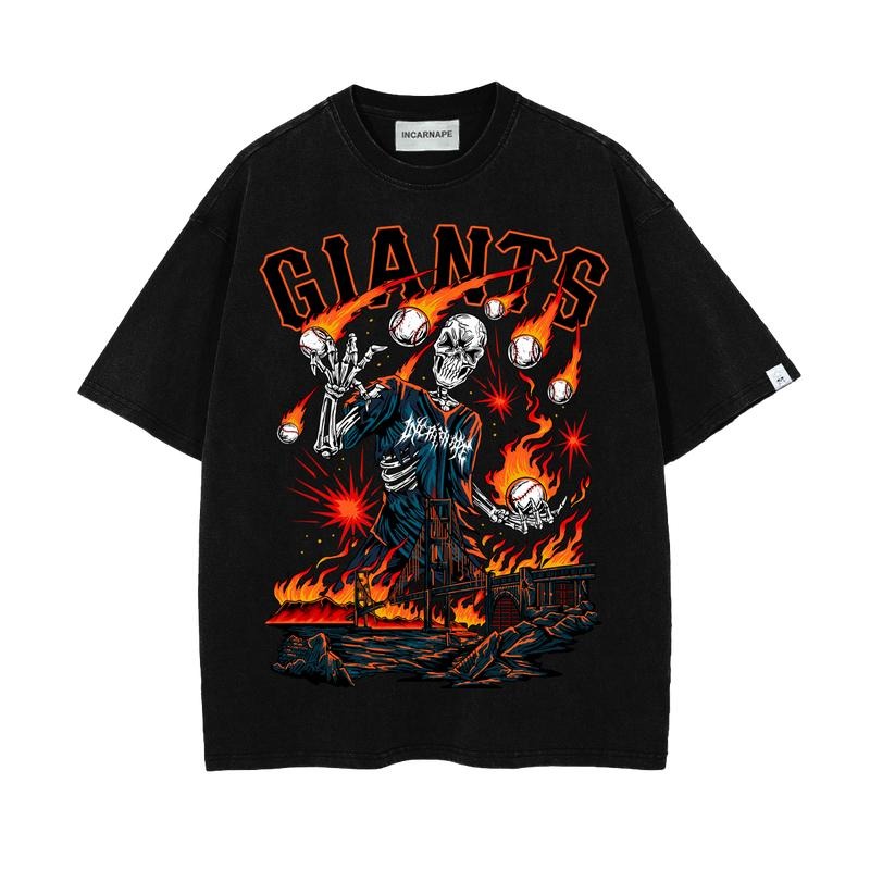 SF "THE GIANT" PREMIUM TEE Hoodie, Sweatshirt | GrindPrints.com