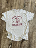 SINGLE SHIRT - Hootin Leads to Hollerin - Funny Shirt - Owl Shirt - Summer Tee Hoodie, Sweatshirt | GrindPrints.com