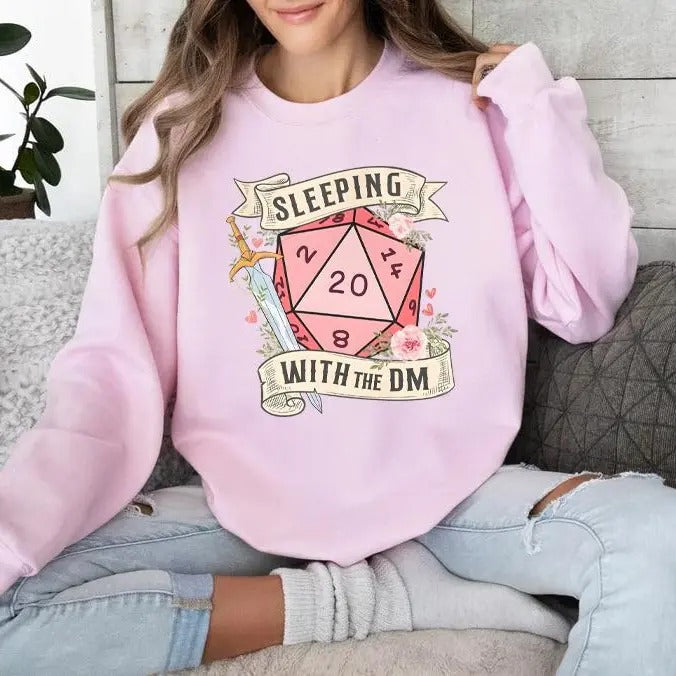 SLEEPING with the DUNGEON MASTER T-Shirt Sweatshirt for Women