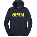 SPAM Logo Hooded Sweatshirt - Navy Blue T-Shirts, Hoodie | GrindPrints.com