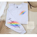 STAY; Pride Sweatshirt Menswear Stylish Sleeve Hoodie T-Shirts | GrindPrints.com