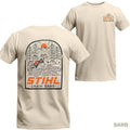 STIHL Into The Woods T-Shirt, Stihl Graphic Tee, Casual Wood Worker Tee, Outdoor Logging Workwear, Y2k, Back to School...