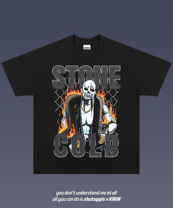 STONE COLD 2.6 VINTAGE TEE | GRAPHIC T-SHIRT SWEATSHIRT HOODIE | GIFT FOR FAN | GrindPrints.com