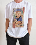SUSHI CAT IN EDO T-SHIRT, Men Summer Fashion Cotton, Cotton Menswear, S to 3XL Soft Top Hoodie, Sweatshirt | GrindPrints.com