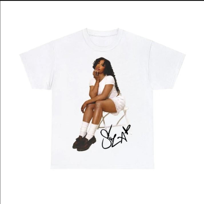 SZA Hip Hop Graphic Tee Classic Shortsleeve Unisex Streetwear Tshirt Hoodie, Sweatshirt | GrindPrints.com