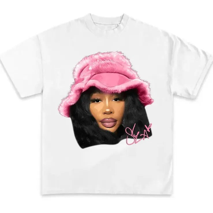 SZA PinkTee Shirt Hoodie, Sweatshirt | GrindPrints.com