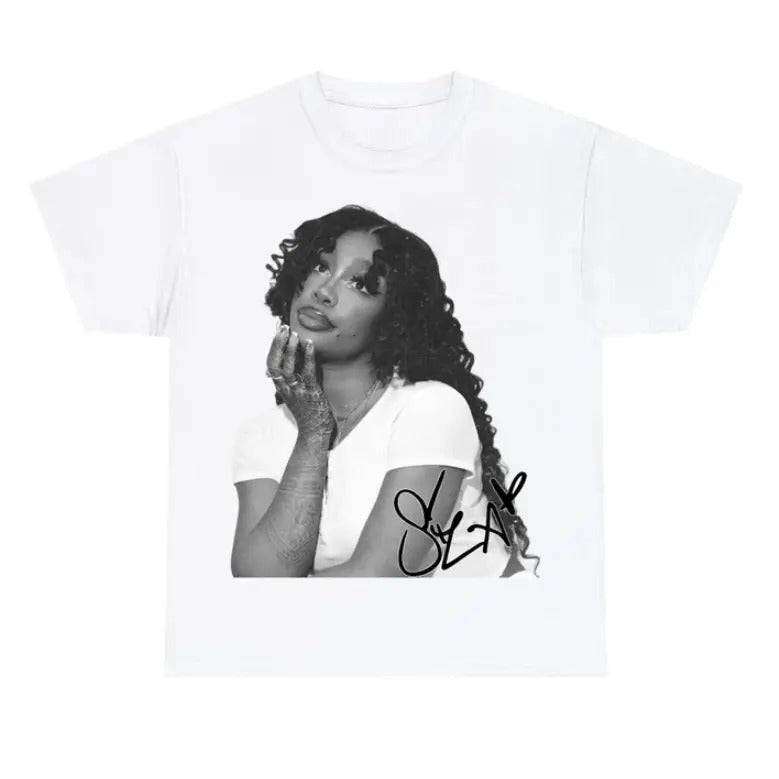 SZA Shirt Hip Hop Graphic Tee Vintage Rapper Graphic TShirt Hoodie, Sweatshirt | GrindPrints.com