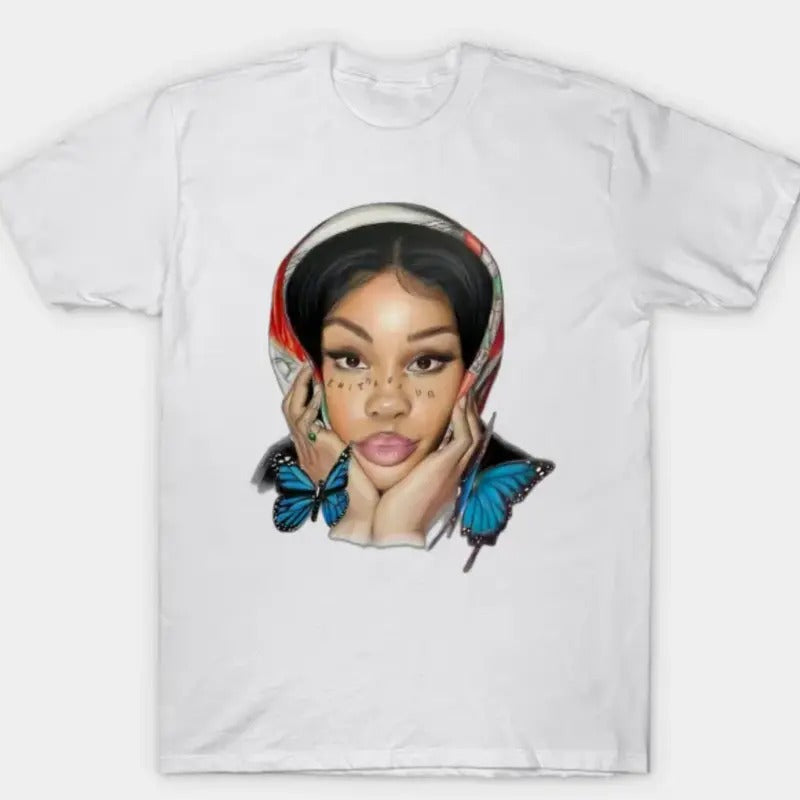 SZA Solana Big Face T-Shirt, SZA Tour Shirt Hoodie, Sweatshirt | GrindPrints.com