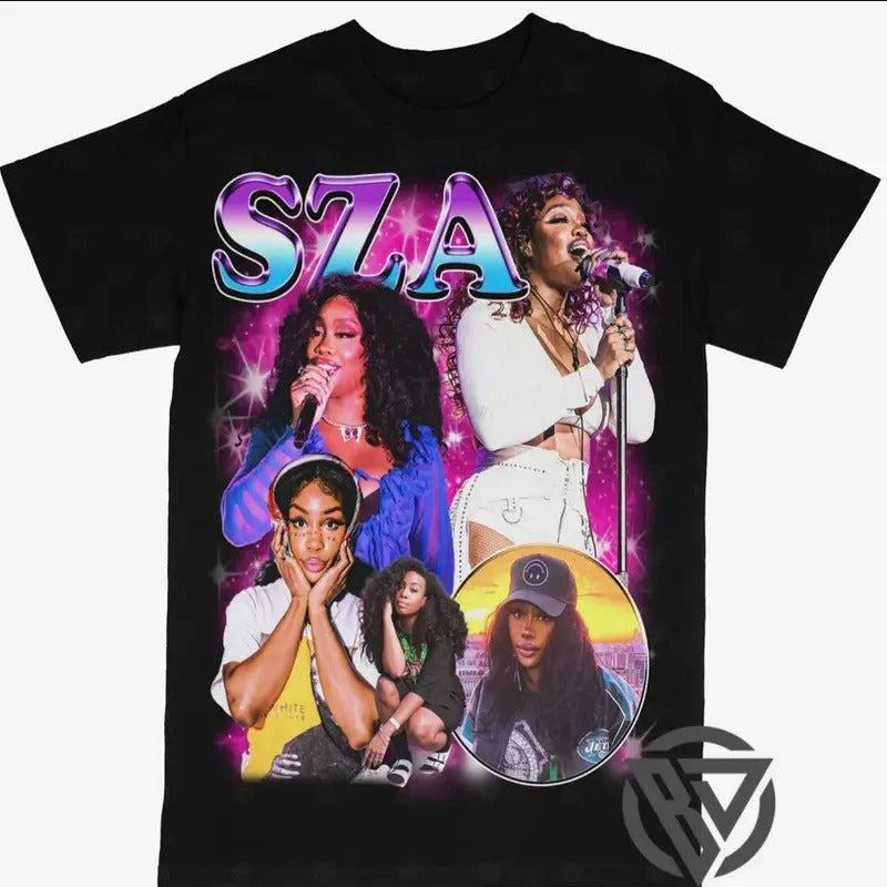 SZA Tee Shirt R&B Singer Rap Style Concert Tour Music Shirt Hoodie, Sweatshirt | GrindPrints.com