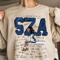 SZA Vintage Good Days Gone Girl Sweater, SZA fan Shirt, Unisex Tee Hoodie, Sweatshirt | GrindPrints.com
