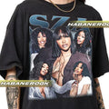 SZA Vintage T-Shirt, Gift For Women and Man Unisex T-Shirt Hoodie, Sweatshirt | GrindPrints.com