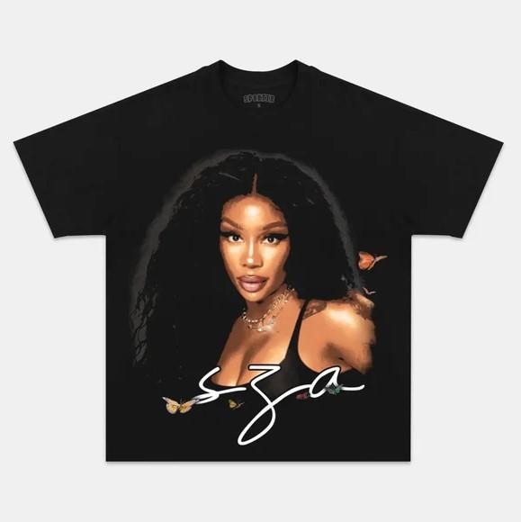 SZAA  Graphic Rap TEE Hoodie, Sweatshirt | GrindPrints.com