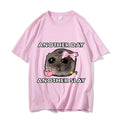 Sad Hamster Another Day Slay Funny T-shirt Casual Cotton Kawaii Tshirt Men Graphic Printing Tops Unisex Fashion Short...