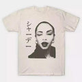 Sade Shirt, Sade Japanese Tour White Cotton T-shirt, SADE Gift, Y2K Music Tshirt, Gift For Fan, Unisex T-Shirt, Short...