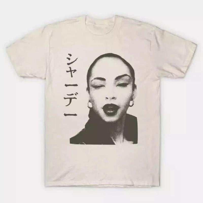 Sade Shirt, Sade Japanese Tour White Cotton T-shirt, SADE Gift, Y2K Music Tshirt, Gift For Fan, Unisex T-Shirt, Short...