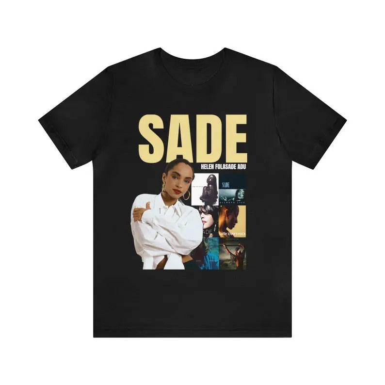 Sade Tribute t-shrit, Sade Adu, Soul Music T-Shirt, Music Legend Shirt Hoodie, Sweatshirt | GrindPrints.com
