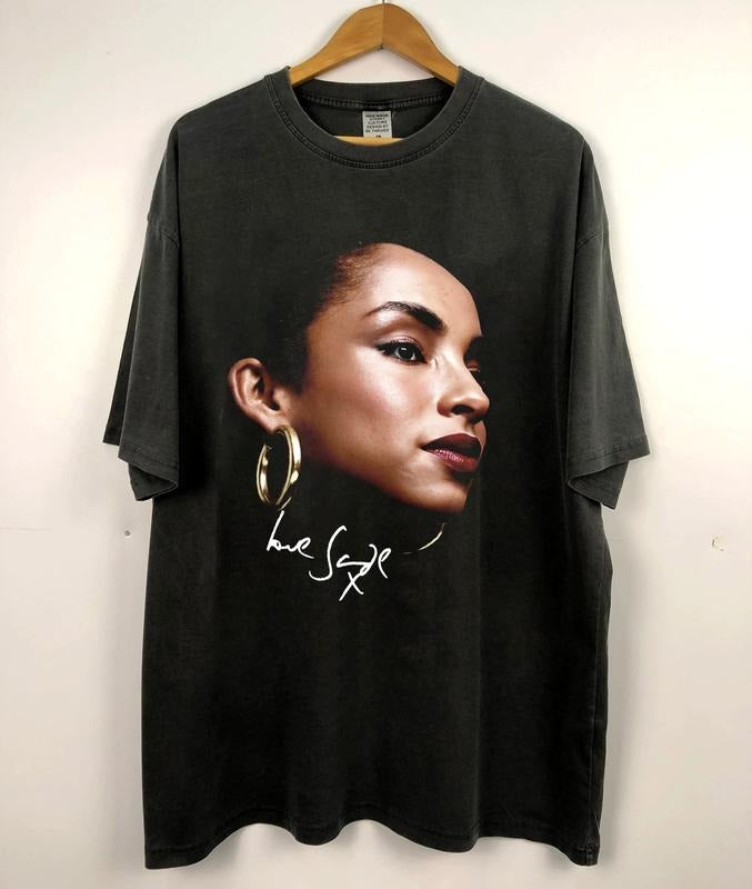 Sade World Tour Tshirt, Music Tour 2023 Clothing Rap Hip Hop Graphic Shirt, Unisex T-Shirt, GiftsFor Him Her, Short...